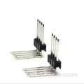 Conector de cabeçalho de pino de 2,54 mm, ângulo reto 4P